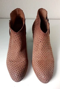 Felmini, Stiefeletten, Sommer Boots, Gr. 39, Echtleder, Lochmuster - Bild 1 von 5
