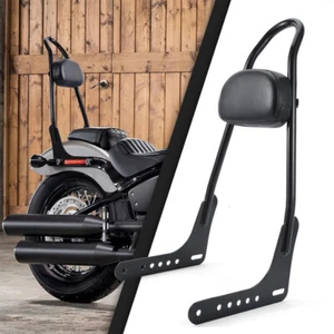 Rear Passenger Sissy Bar Backrest w/Pad For Harley Softail Street Bob FXBB 2018 - Picture 1 of 17
