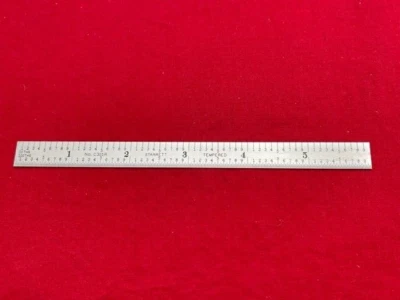 Starrett C305R-6 Flexible Steel Rule with Inch Graduations, 6"  IN STOCK - Image 1 of 4