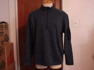 Pullover para hombre Grand Slam Performance azul 3/4 cremallera talla Mediano Foto 1 de 3