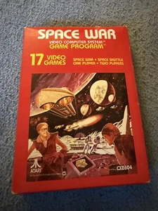 Space War (ATARI 2600, 1978) Complete CIB W/ Manual Box Shows Damage - Picture 1 of 5