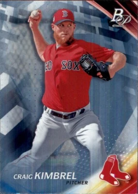 2017 Bowman Platinum #66 Craig Kimbrel boston red sox - Image 1 of 2