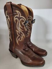Shyanne BBWP15 WESTERN PERFORMANCE Boots Square Toe Brown, Womens Size 7M