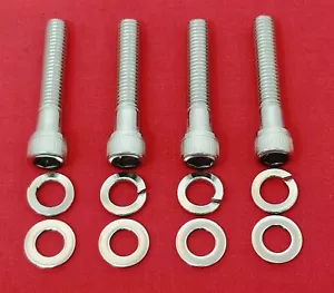 SBC BBC CHEVY LONG WATER PUMP BOLTS KIT 2.25 STAINLESS ALLEN 327 350 400 396 454 - Picture 1 of 1
