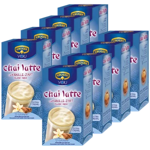 Krüger Chai Latte Vanille-Zimt, 250g, 8er Pack - Bild 1 von 1