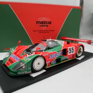 Super TSM 1/12 MAZDA 787B #55 LE MANS 1991 24Hrs WINNER LTD 999 Models TSM151201 - Picture 1 of 12