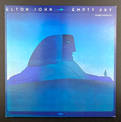 Elton John Empty Sky Japan Import 70s Classic Rock vinyl record LP NM M- Foto 1 de 4
