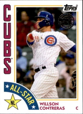 Willson Contreras 2019 Topps Series 2 1984 All Star Card #84AS-WC - Image 1 of 2