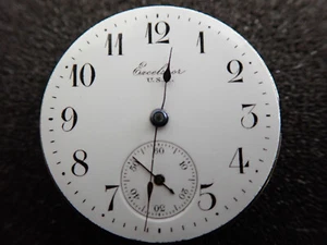 VINTAGE 29,6MM EXCELSIOR U.S.A. TASCHENUHRWERK - LÄUFT NICHT  - Bild 1 von 2