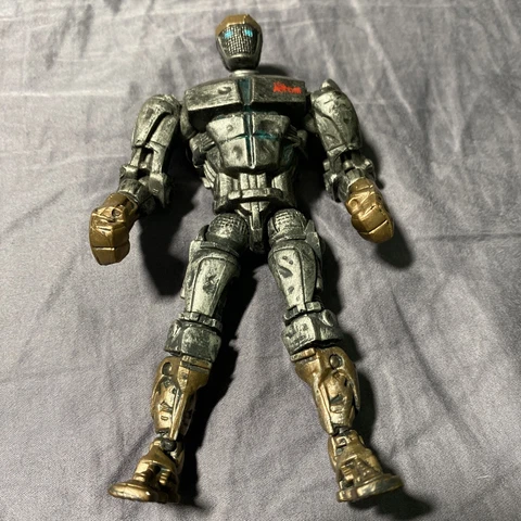 Real Steel Atom Junkyard Bot 2011 Jakks Pacific 7.5” Movie Action Figure Cover