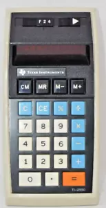 Texas Instruments TI 2550 Calcolatrice elettronica con memoria con custodia originale - Foto 1 di 5