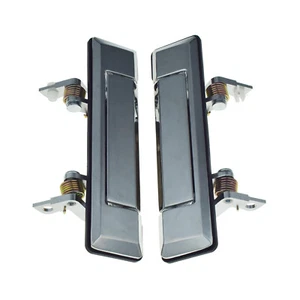 New Chrome Door Handle For Toyota Land Cruiser 1984-2001 69220-90K00 69210-90K00 - Picture 1 of 25