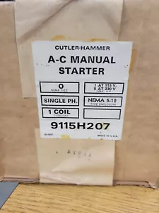 Cutler-Hammer 9115H207 - Picture 1 of 1