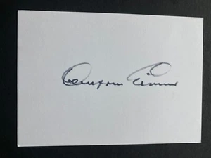 MANFRED GERLACH (†2011) DDR-Staatsratsvorsitzender signed Briefkarte 10x15 - Picture 1 of 1