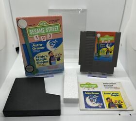 Sesame Street 123 NES Nintendo Complete CIB! Circle Seal Variant!