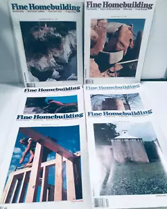Fine Homebuilding Magazine 1984 Issues 19, 20, 21, 22, 23, 24 - Picture 1 of 3