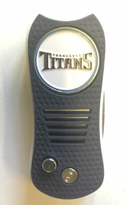 Tennessee Titans Switchblade Divot Tool & Magnetic Ball Marker Premium Golf Regalo - Foto 1 di 2