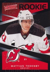 2010-11 UD Victory Black #302 Mattias Tedenby