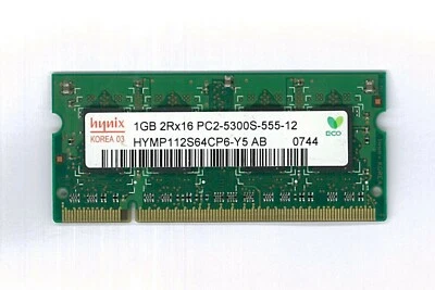 Hynix 1GB DDR2  (PC2-5300S-555-12) Memoria RAM - Immagine 1 di 2