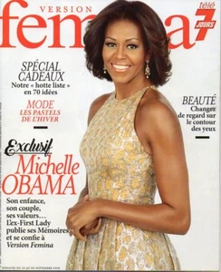 French Magazine 2018: MICHELLE OBAMA - Bild 1 von 1