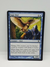 MTG Sage Owl Tenth Edition 104/383 Regular Common