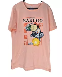 My Hero Academia Katsuki Bakugo Character T-Shirt Tee Size XL Anime Unisex - Picture 1 of 4