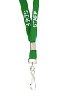 Printed Staff Lanyard with Safety Break Away Clip