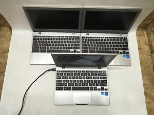 Lot of 9 Samsung Chromebook XE310XBA Broken Screens Most Power On For Parts- FT - Picture 1 of 11