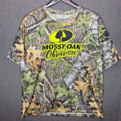Женская футболка Mossy Oak Obsession XL камуфляжная для активного отдыха охоты спорта  - Изображение 1 из 4