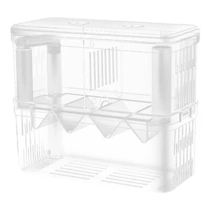Aquarium Fish Tank Breeding Breeder Rearing Box Hatchery Isolation Case, Large - Picture 1 of 12