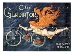 Serigrafía Gladiator Anonymous Cycles - Imagen 1 de 1