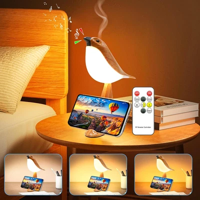 Small Desk Lamp, Small Bird Table Lamps,2600Mah Rechargeable Cordless Lamp, 3 Co - Image 1 of 4