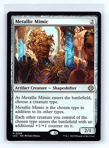 Commander: The Lost Caverns of Ixalan #308 Metallic Mimic Rare - Picture 1 of 2