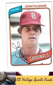 John Fulgham 1980 Topps #152 novato sin precio base - Imagen 1 de 2