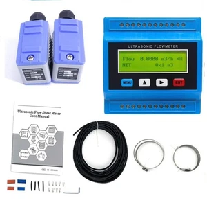 Fixed Ultrasonic Flow Meter with TS-2 Temperature -30~90°C Size 42*25*32mm - Picture 1 of 11