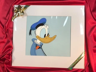 Donald Duck Original Production Cel Celluloid Walt Disney Production - Image 1 of 3