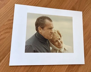 Richard Nixon & Mrs. Nixon White House Official Photograph 1/13/71 14"x11" - Picture 1 of 2