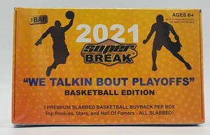 2020-21 Super Break Basketball " We Talkin Bout Playoffs " Basketball Box - Picture 1 of 3