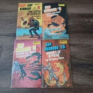 Lot of 4 Cap Kennedy Sci Fi Paperback Books Gregory Kern 8, 9, 11, 15 - Imagen 1 de 4