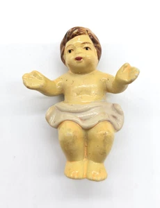 Jesuskind Porzellan Figur Krippe Ersatz 2 Zoll - Bild 1 von 5