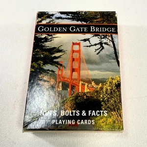 Golden Gate Bridge Nuts, Bolts & Facts Playing Cards New - Picture 1 of 3
