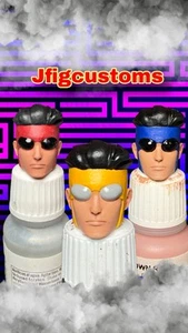 Invincible Custom Head 3 Pack 1/12 Scale Painted (Yellow, Blue, Omnimark) - Bild 1 von 1