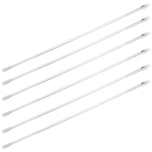 6 Pcs Curtain Rod Accessories Vertical Blind Replacement Parts Rods for Blinds - Picture 1 of 12