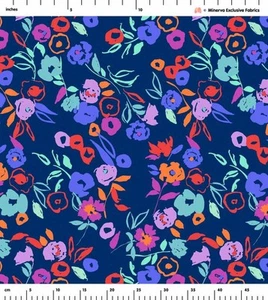 Minerva Exclusive Lining Fabric - POD - Floral Expression - per metre - Picture 1 of 1