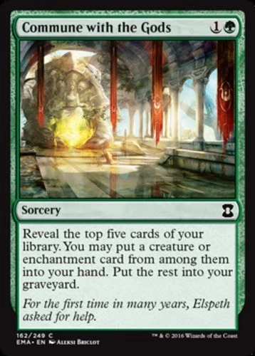 Commune with the Gods - Eternal Masters - English - NM - MTG - Image 1 of 1