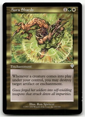 Aura Shards #233 (NM) Invasion INV Magic MTG - Image 1 of 2