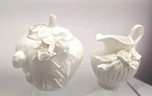 Grace's Teaware -- "Erdbeere" Zuckerdose & Milchkännchen -- Top! - Bild 1 von 4