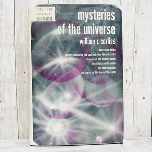 1967 Mysteries of the Universe William R. Corliss 1st Ed HC DJ Science Anomalies - Picture 1 of 11