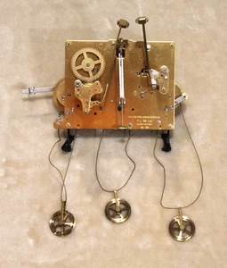 Kuempel Chime Clock Co. P.L. 1984 80 cm ALEMANIA OCCIDENTAL MARCADO 10 84 MOVIMIENTOS - Imagen 1 de 20