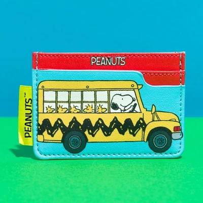 HOUSE OF DISASTER Official Peanuts Snoopy Bus Card Holder